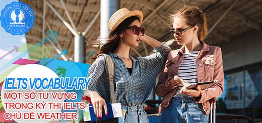 vocabulary ttrong ielts chủ đề weather
