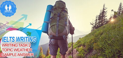 bài viết mẫu ielts chủ đề weather
