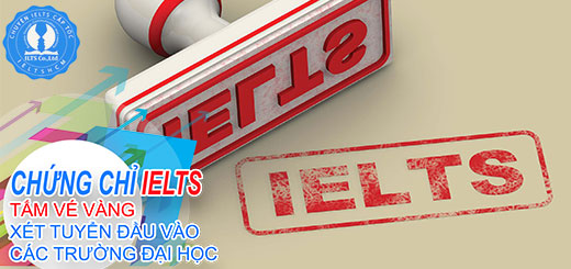 chứng chỉ tiếng anh quốc tế IELTS - ielts cấp tốc